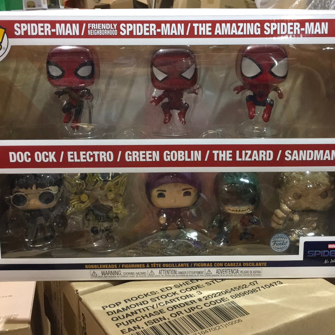 Marvel - Spider-man: NWH - Funko Pop! Figure 7-Pack