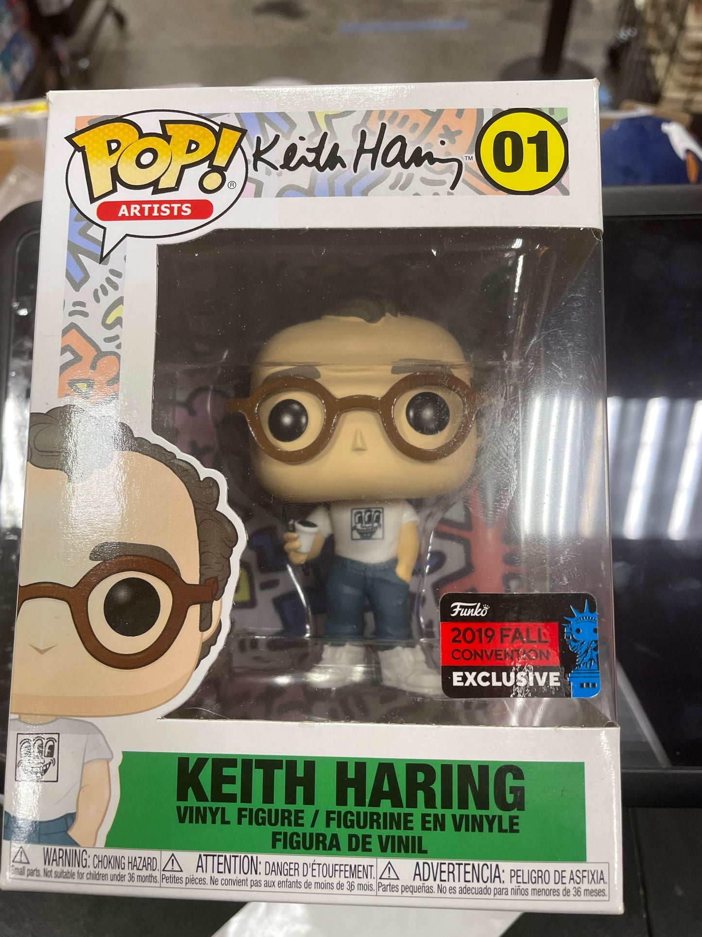 Keith Haring 01 exclusive Funko Pop! Vinyl Figure (icons)