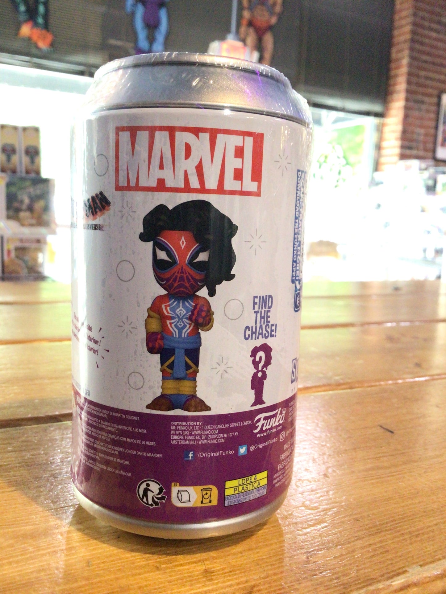Marvel spiderverse Spider-Man India Vinyl Soda sealed Mystery Funko figure limit 6 (Copy)