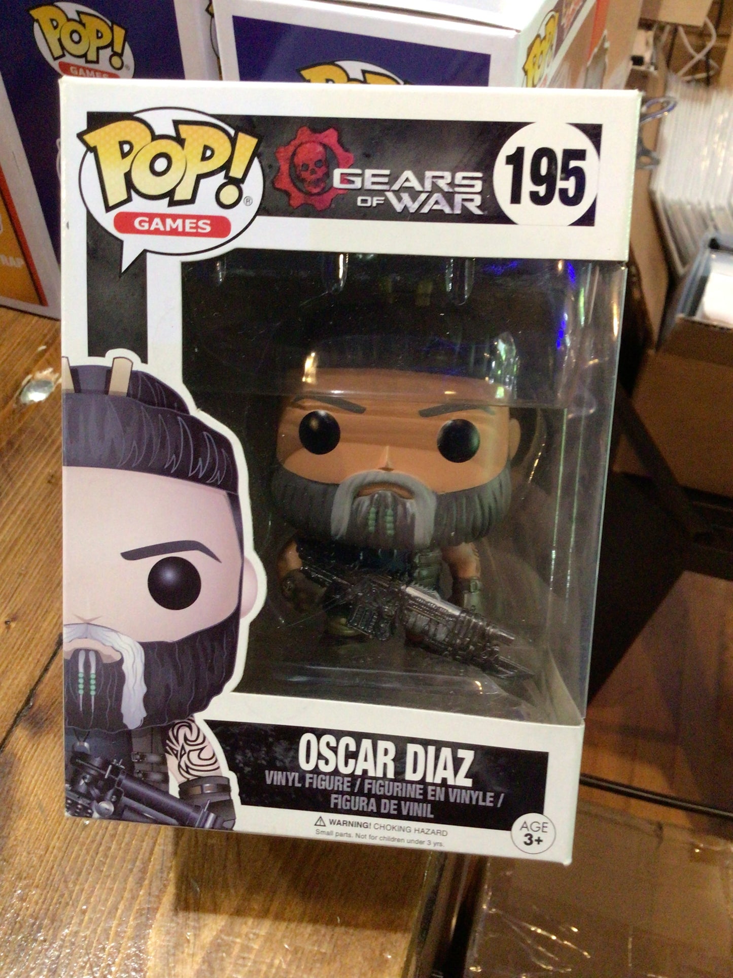Gears of War - Oscar Diaz #195 - Funko Pop Vinyl Figure (video games)r