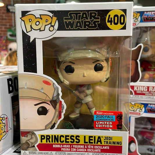Star Wars Leia Jedi Training 400 Funko Pop! Vinyl figur