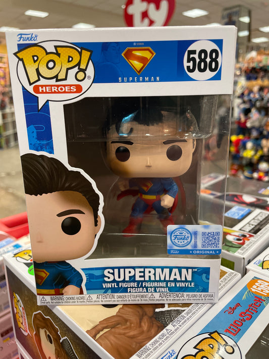 DC Superman-Superman 588- Funko Pop! Vinyl Figure DC COMICS