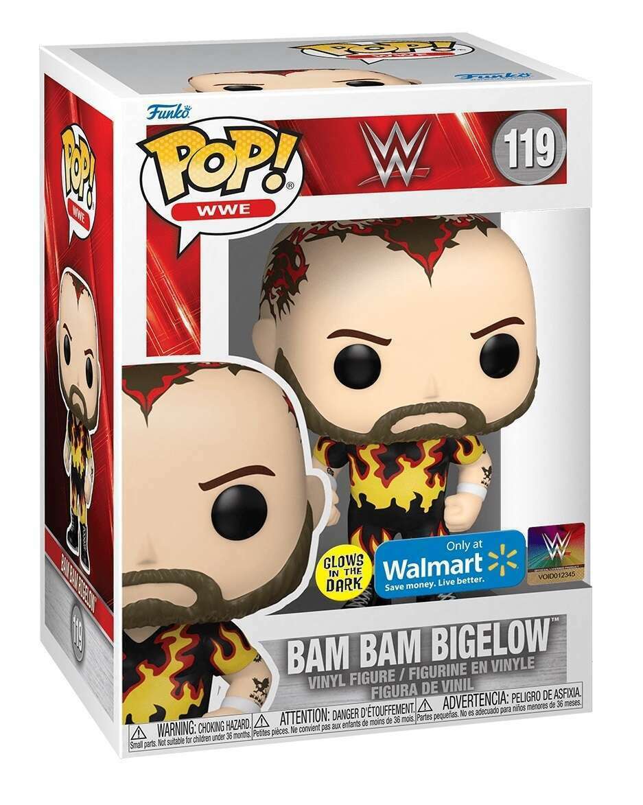 WWE - Bam Bam Bigelow #119 - Exclusive Funko Pop! Vinyl Figure