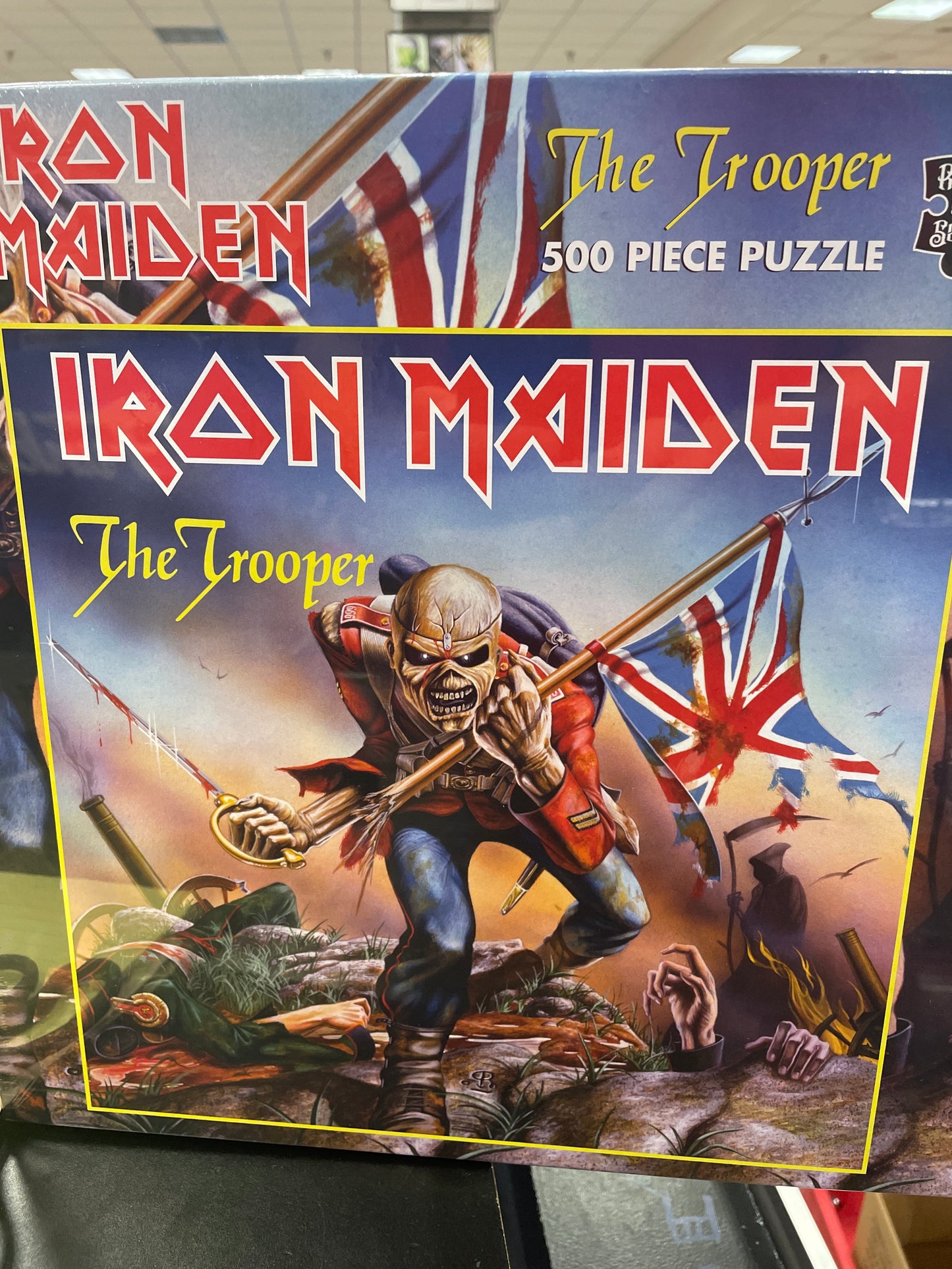 Iron Maiden The Trooper 500 piece puzzle rock saws