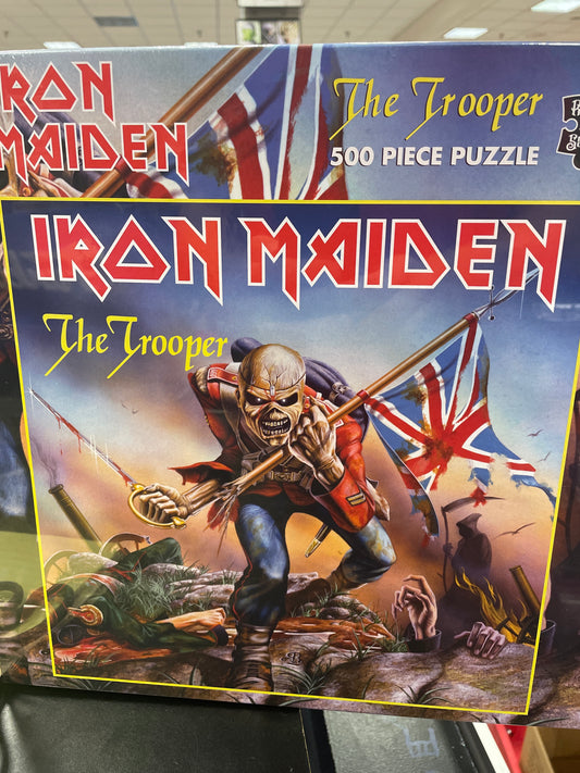 Iron Maiden The Trooper 500 piece puzzle rock saws