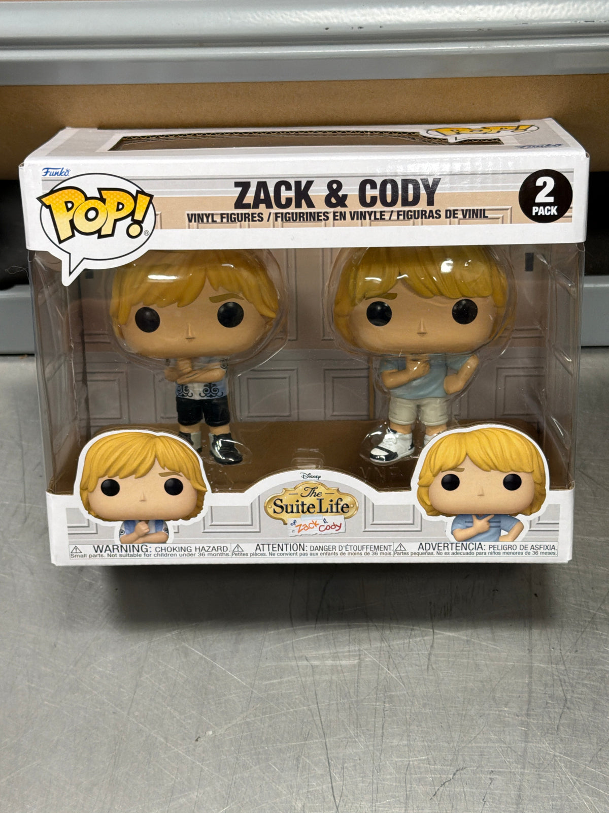 Zack Cody Suite Life 2-pack Funko Pop! Vinyl figure movies