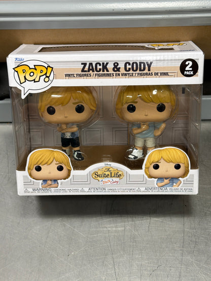 Zack Cody Suite Life 2-pack Funko Pop! Vinyl figure movies