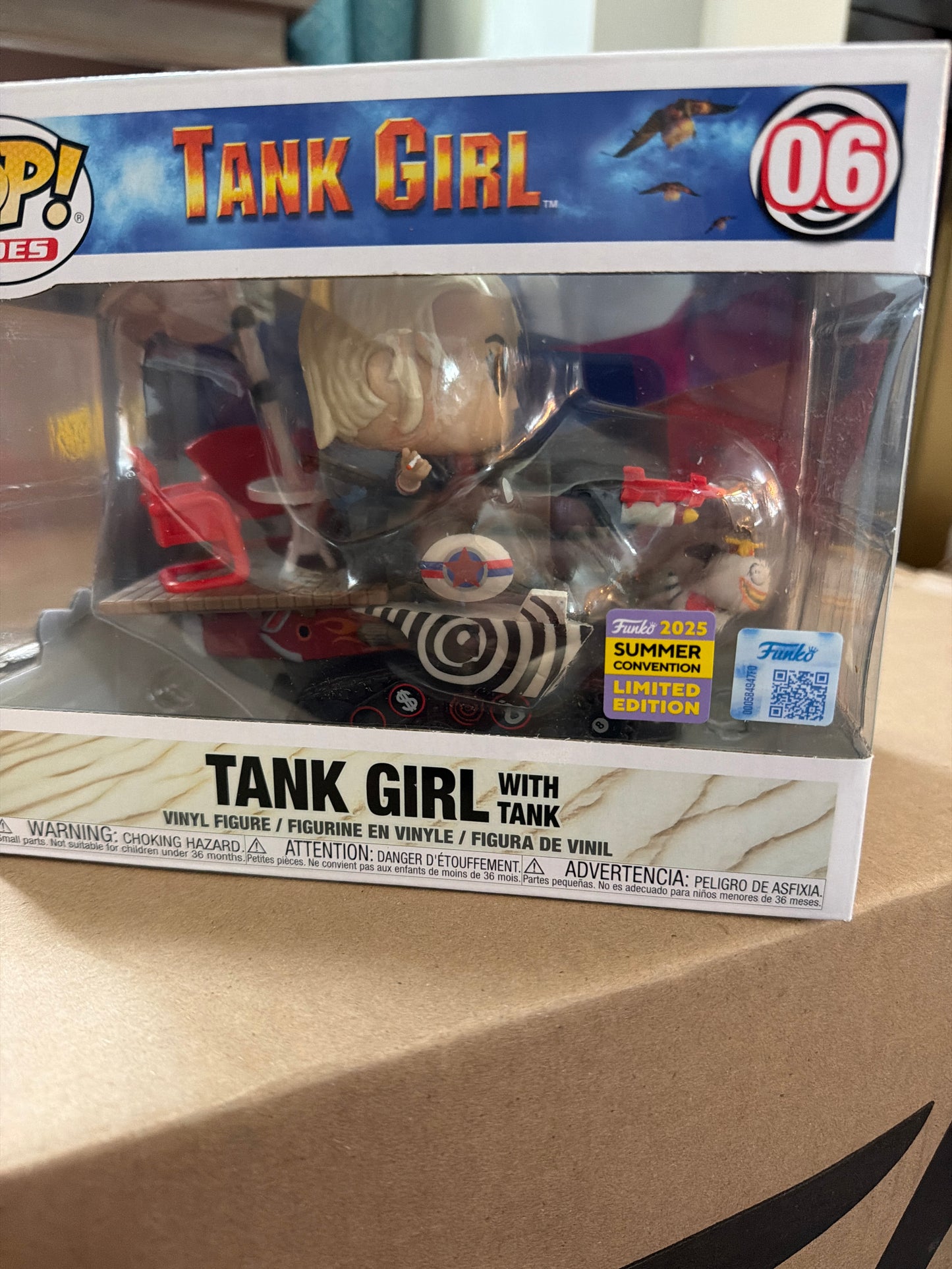 Tank Girl 06 exclusive Funko Pop! Vinyl Figure rides