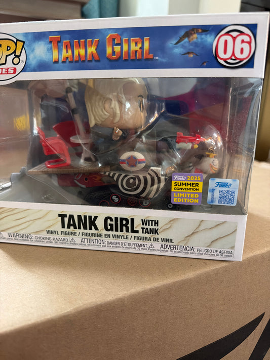 Tank Girl 06 exclusive Funko Pop! Vinyl Figure rides