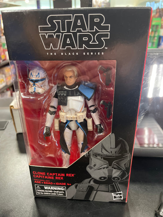 Star Wars black series clone captain rex Hasbro