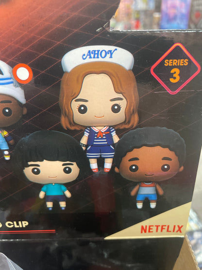 Stranger Things 5 3D Foam Bag Clip Blind Bag sealed random