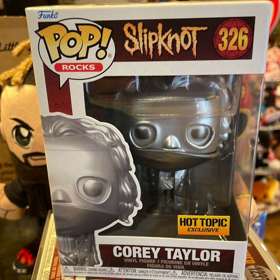Slipknot Corey Taylor exclusive Funko Pop! Vinyl figure rocks