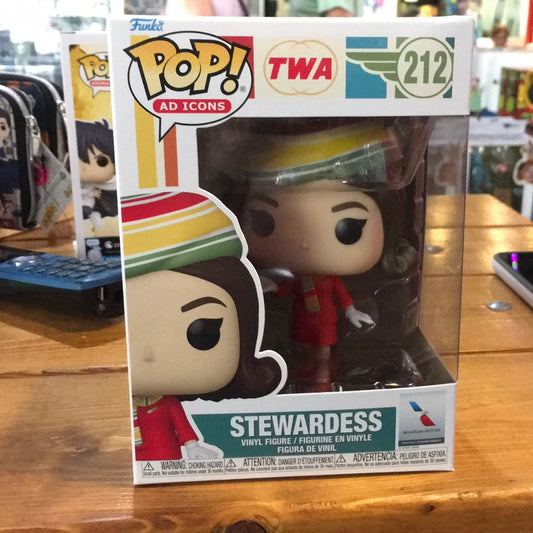 Ad Icons - TWA Stewardess #212 - Funko Pop! Vinyl Figure