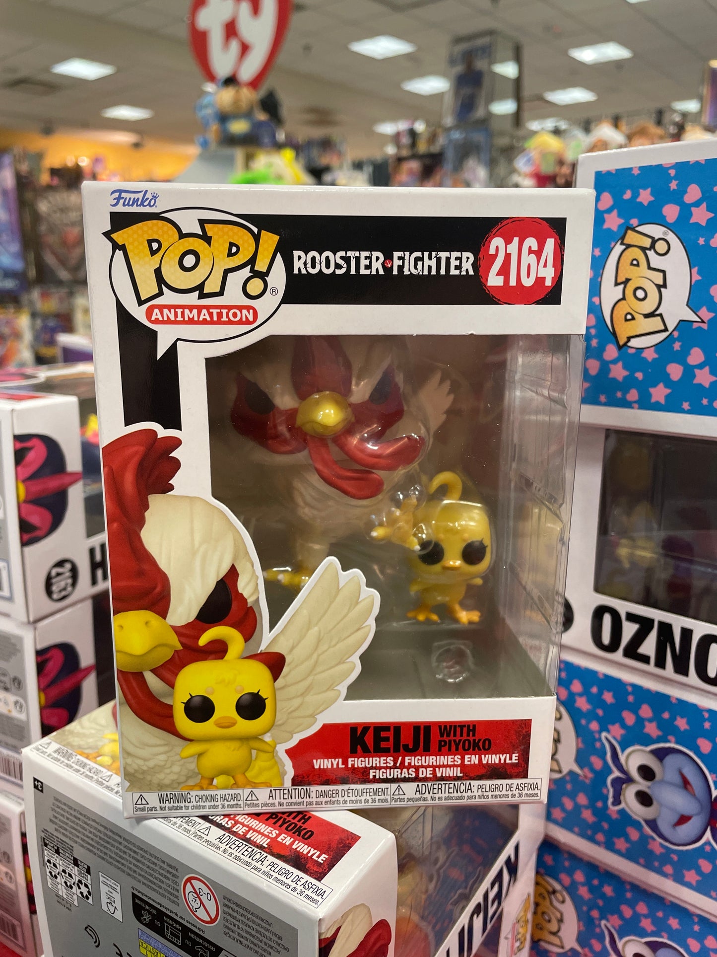 Rooster Fighter -Keiji with Piyoko 2164 Funko Pop! Vinyl Figure anime