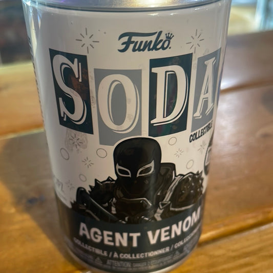 Marvel  Agent Venom sdcc exclusive - Funko Mystery Soda Figure