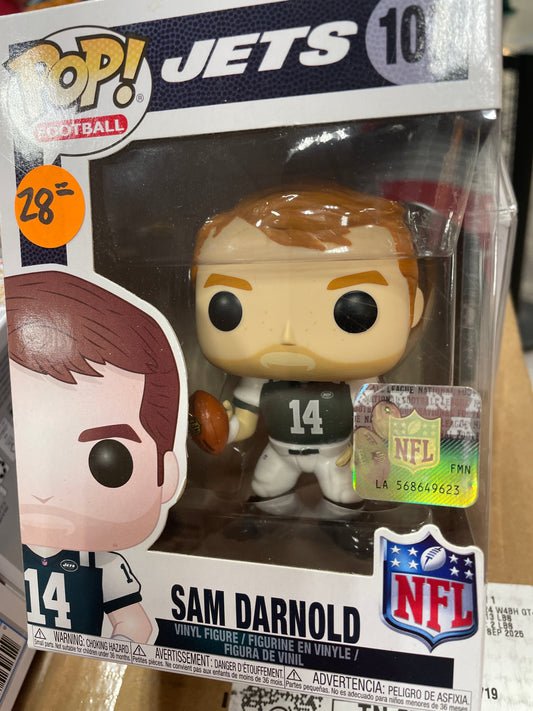 Sam Darnold nfl Jets Funko Pop vinyl figure sports