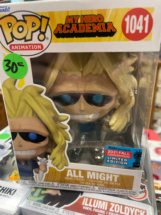 MHA All Might 1041 exclusive exclusive Funko Pop! Vinyl figure anime