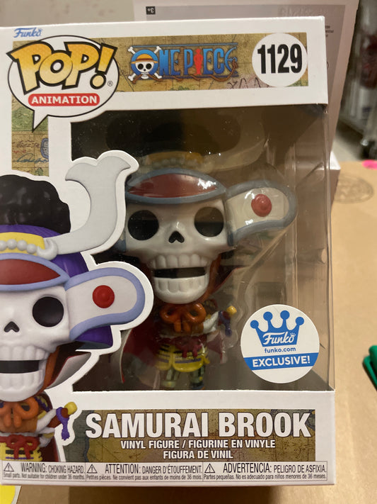 One piece Samurai Brook 1129 exclusive funko pop vinyl figure anime
