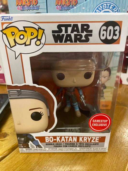 Star Wars Bo-Karan Kryze 603 exclusive - Funko Pop! Vinyl Figure