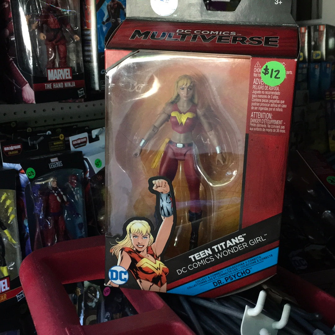 DC Multiverse “Teen Titans” Wonder Girl (Dr. Psycho) Figure
