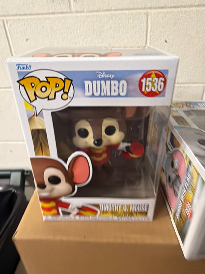 Dumbo Timothy Q mouse 1536 Funko Pop! Vinyl figure Disney