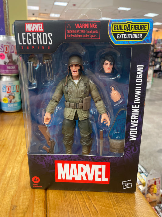 Marvel Legends Series- Wolverine (WWII Logan)- Action Figure hasbro