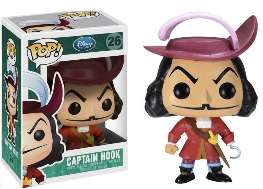Disney Villains - Captain Hook #26 - Exclusive Funko Pop! Vinyl Figure