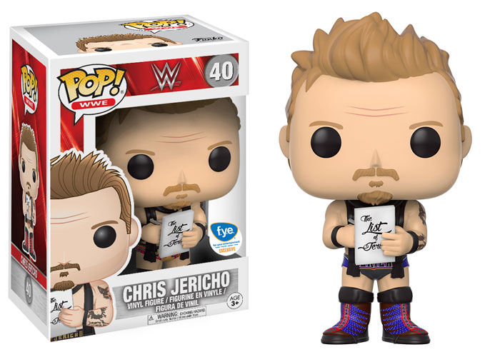 WWE Chris Jericho 40 Funko Pop! Vinyl Figure sports