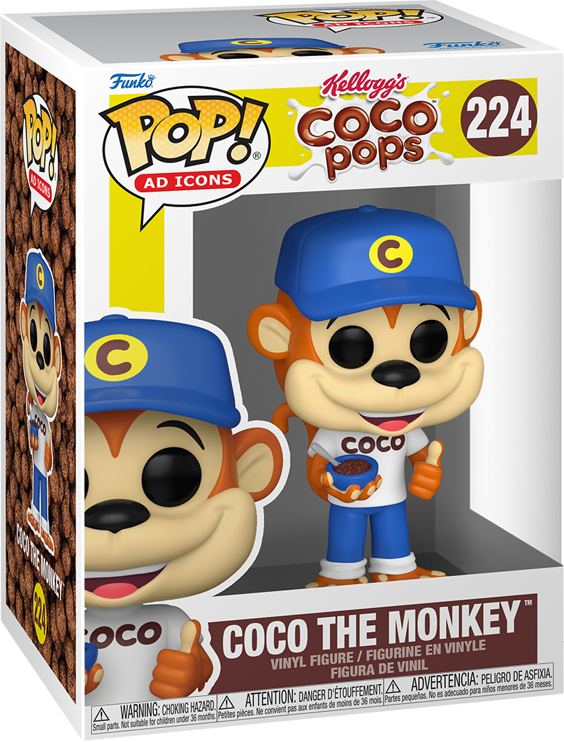 Kelloggs- Coco the Monkey #224 - Funko Pop! Vinyl Figure (Ad Icons)