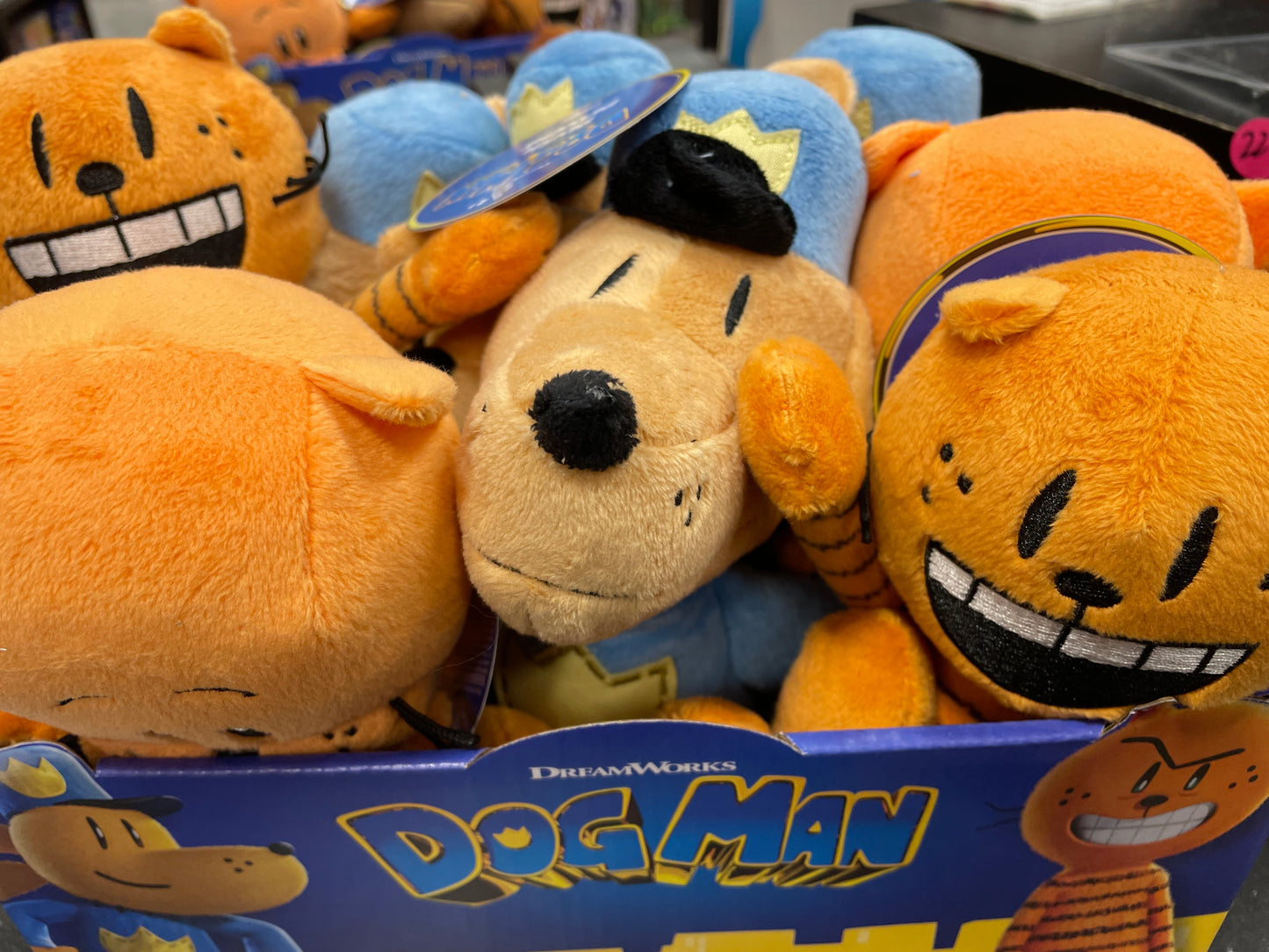 Dog Man Plush dreamworks the movie