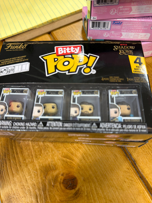 Bitty Pop Netflix  shadow bone game 4 pack