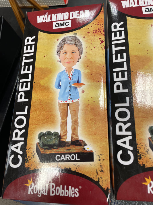 The walking dead Carol Peletier Bobble head Royal bobbles