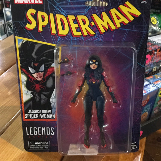 Marvel Spiderman across the spiderverse jessica drew spider-woman Legends Series Action Figure
