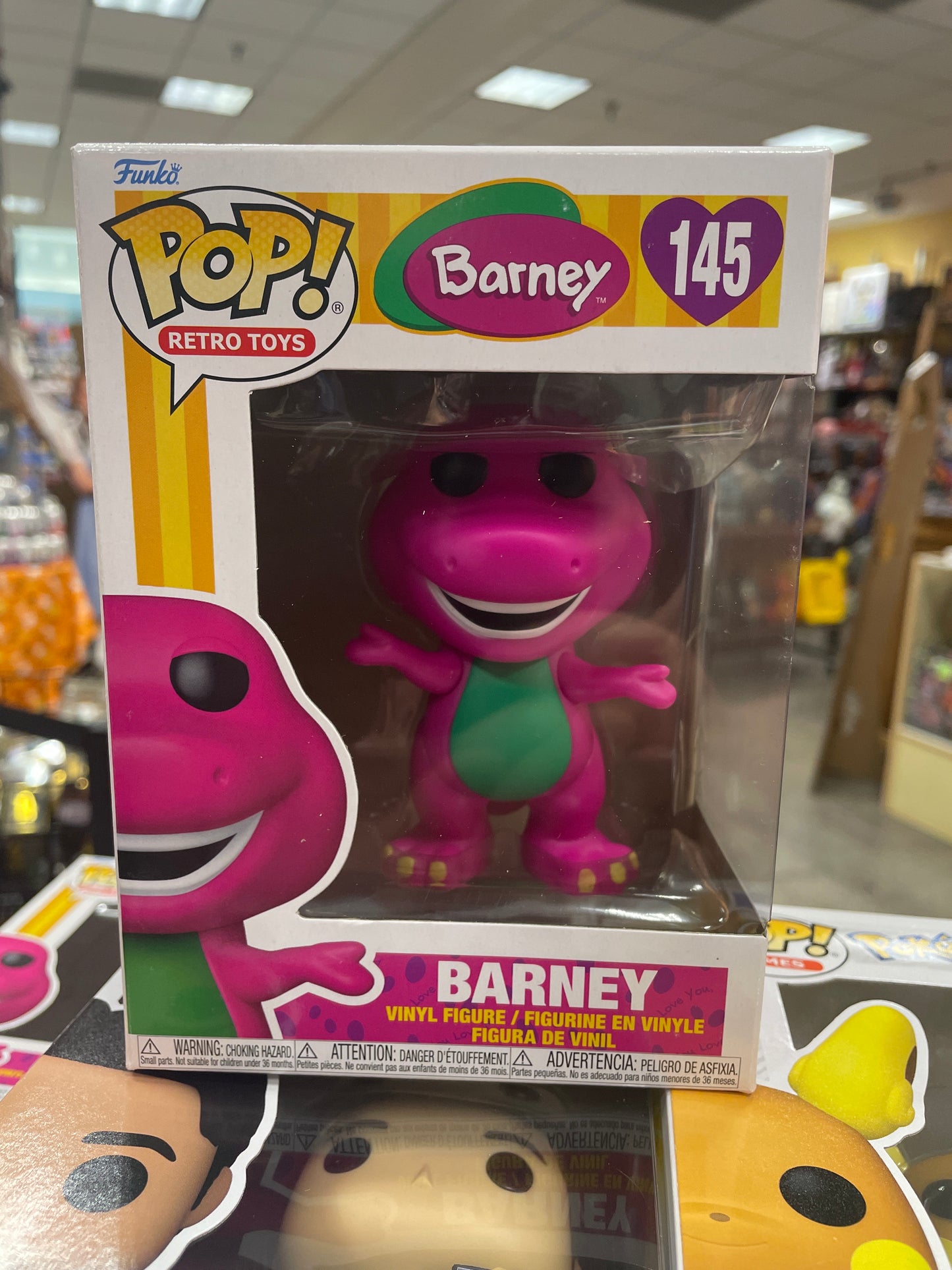 Barney 145 Funko Pop! Vinyl Figure Cartoon