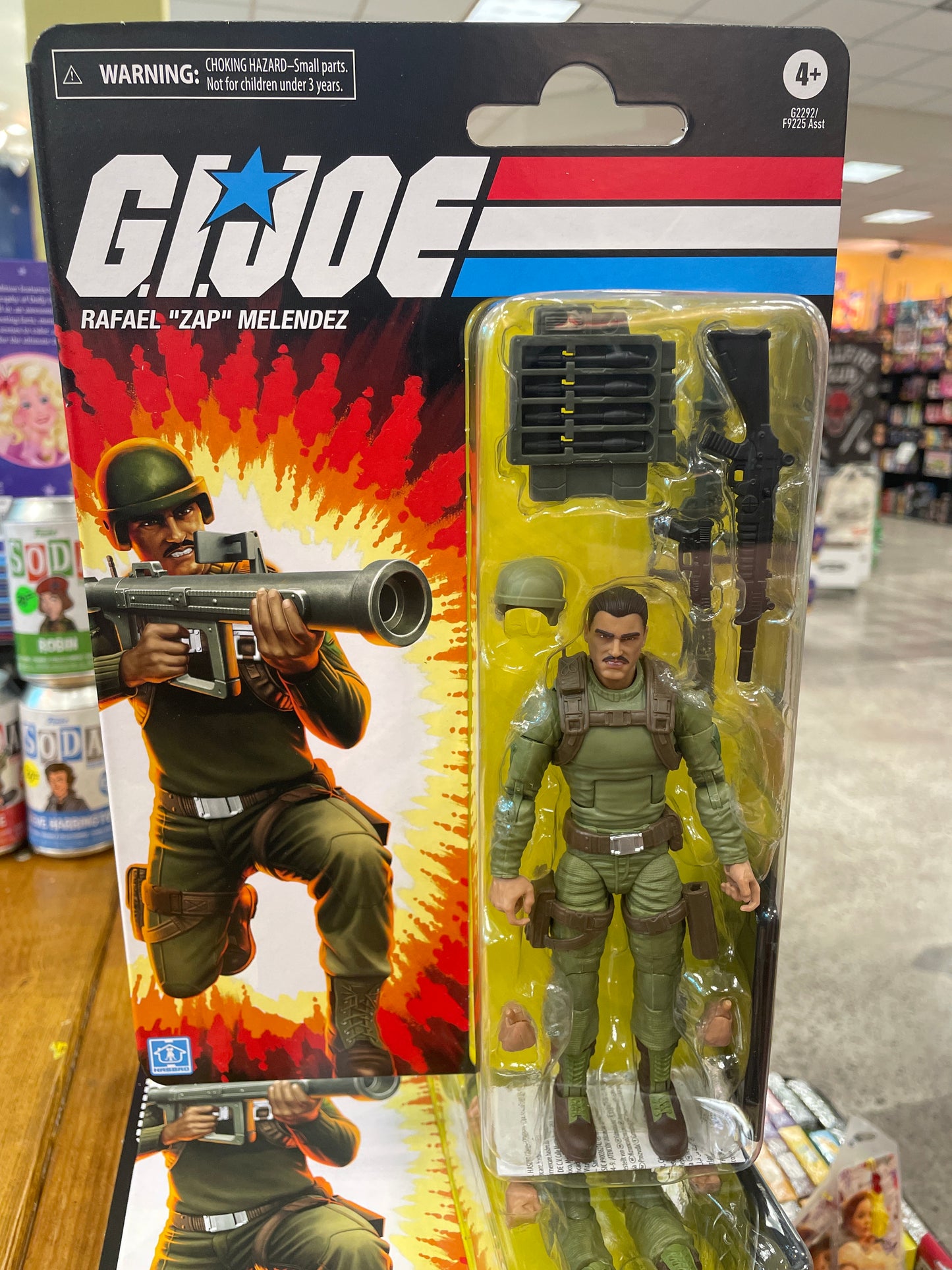 Hasbro Collectibles - G.I. Joe - Classified Series - Rafael “Zap” Melendez  - Infantry action figure