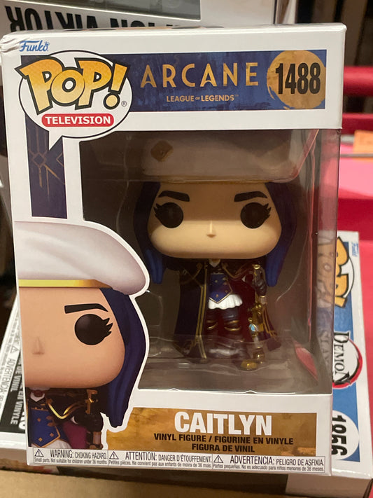 Arcane: League of Legends Caitlyn 1488 Funko Pop Vinyl Figure new