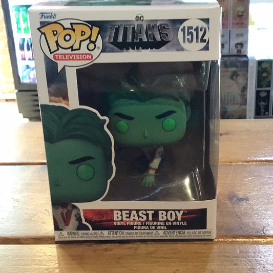 DC Titans Beast Boy #1512 Funko Pop! Vinyl Figure