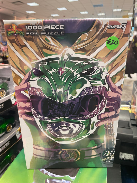 Super 7 1000 piece MMPR Green Ranger