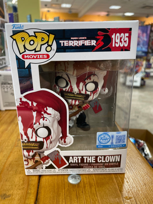Terrifier 3 Santa Art the Clown exclusive 1935 Funko Pop! Vinyl Figure