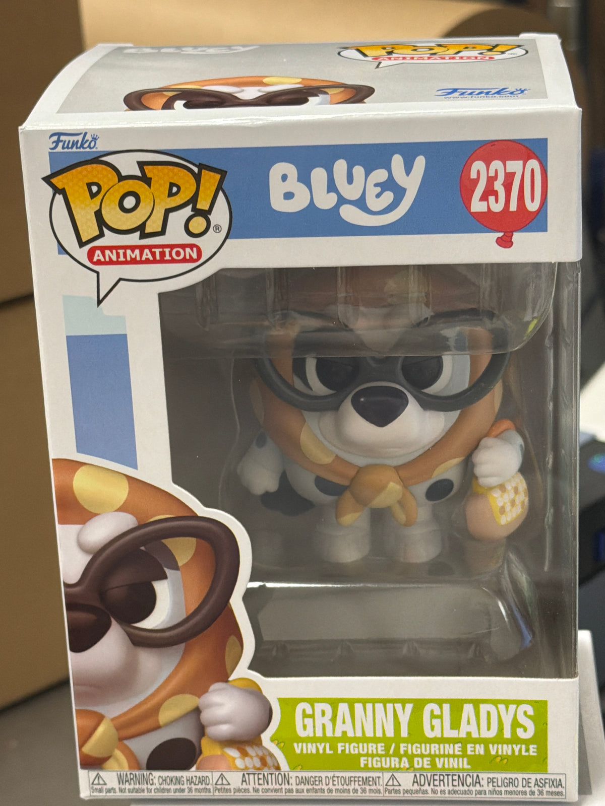 Bluey Granny Gladys 2370 Funko Pop! Vinyl figure cartoon