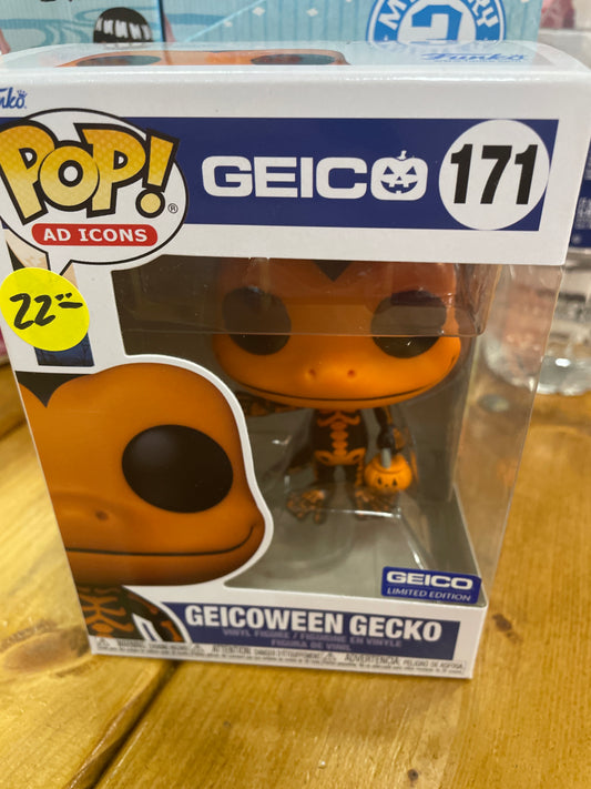 Geicoween gecko exclusive 171 - Funko Pop! Vinyl Figure anime mo