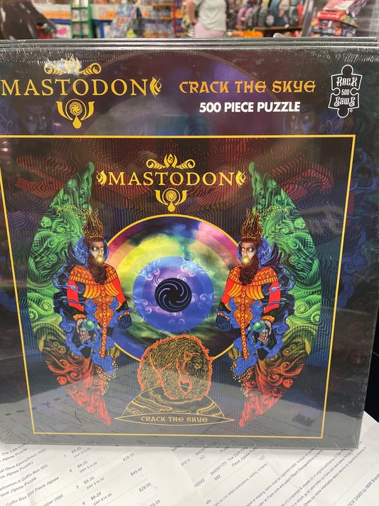 Mastodon crack the skye 500 piece puzzle rock saws