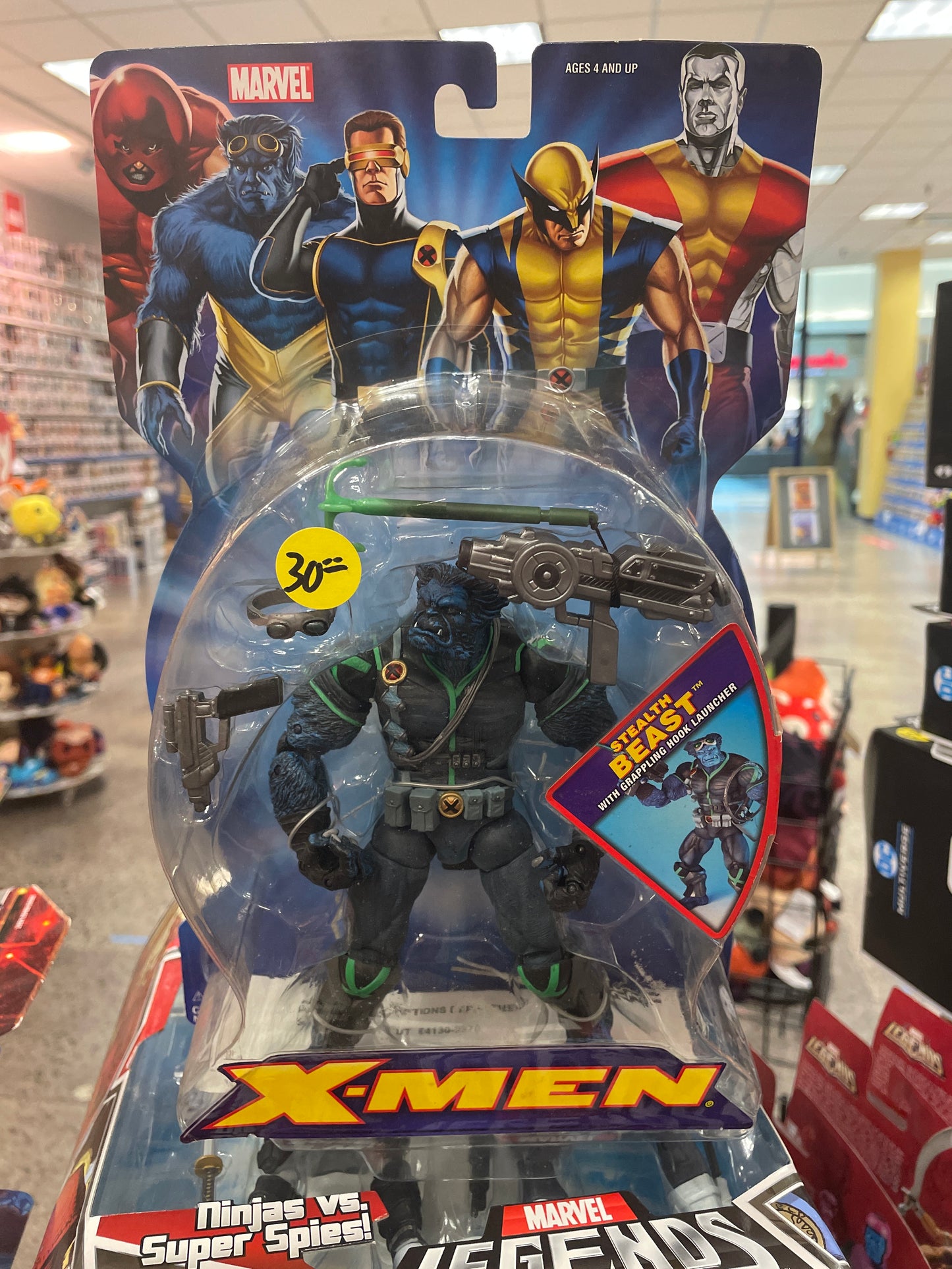 Marvel -Beast w/Glasses - Action Figure