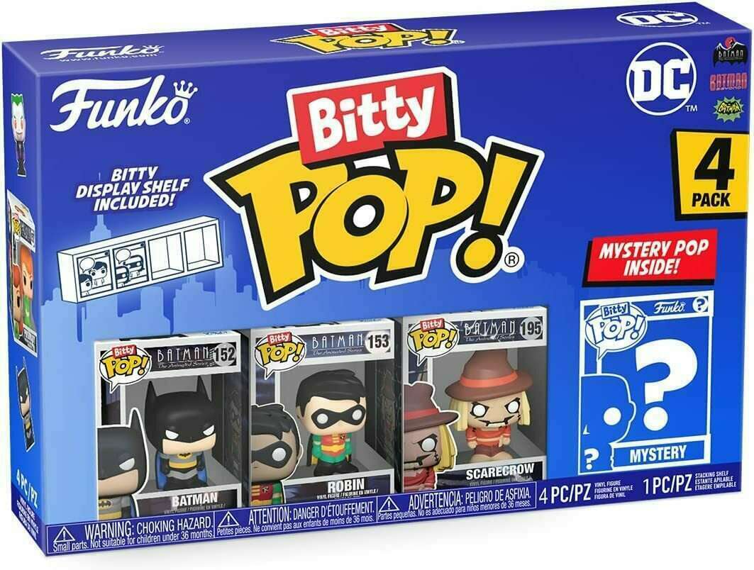 DC Comics - Batman - Bitty Pop 4-Pack Funko Pop! Figures