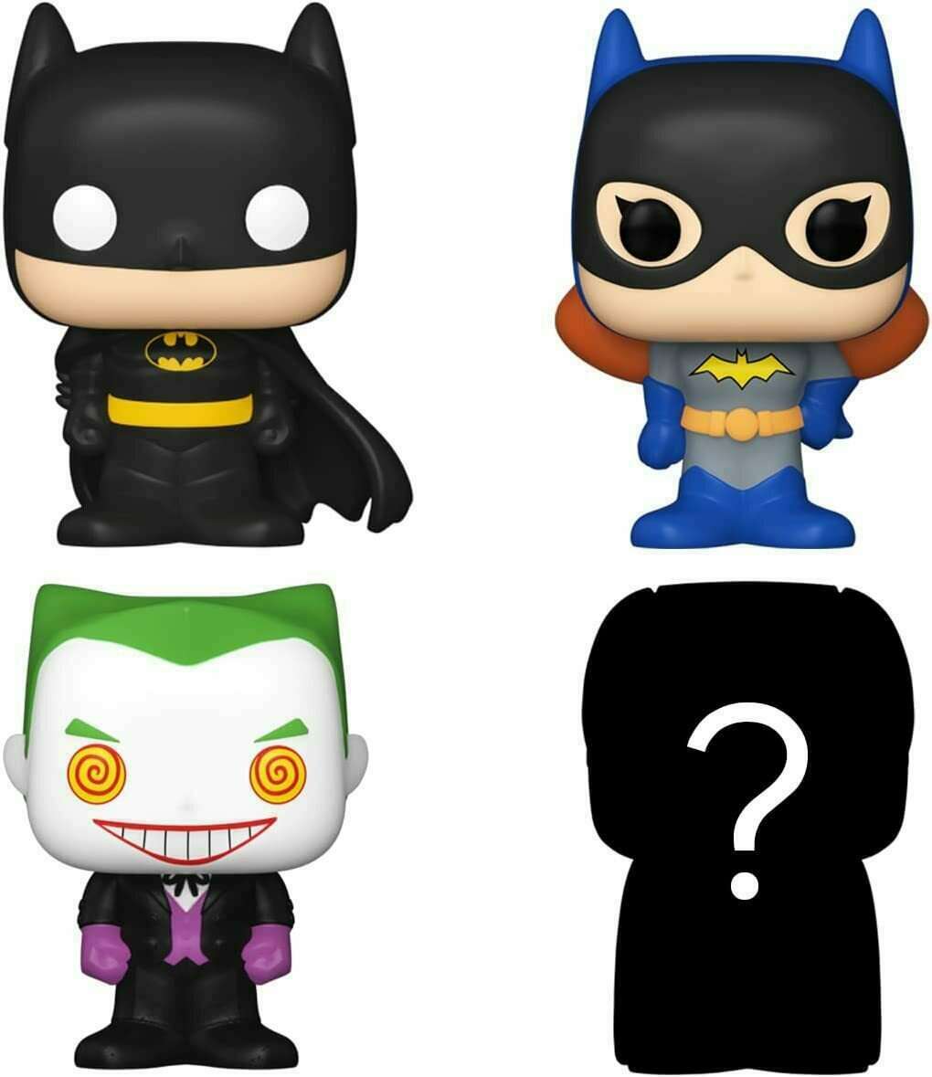 DC Comics - The Joker - Bitty Pop 4-Pack Funko Pop! Figures