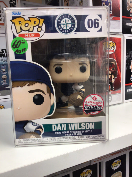 SPORTS: MLB: Mariners - Dan Wilson 06- T-Mobile Park Exclusive - Funko Pop! Vinyl Figure