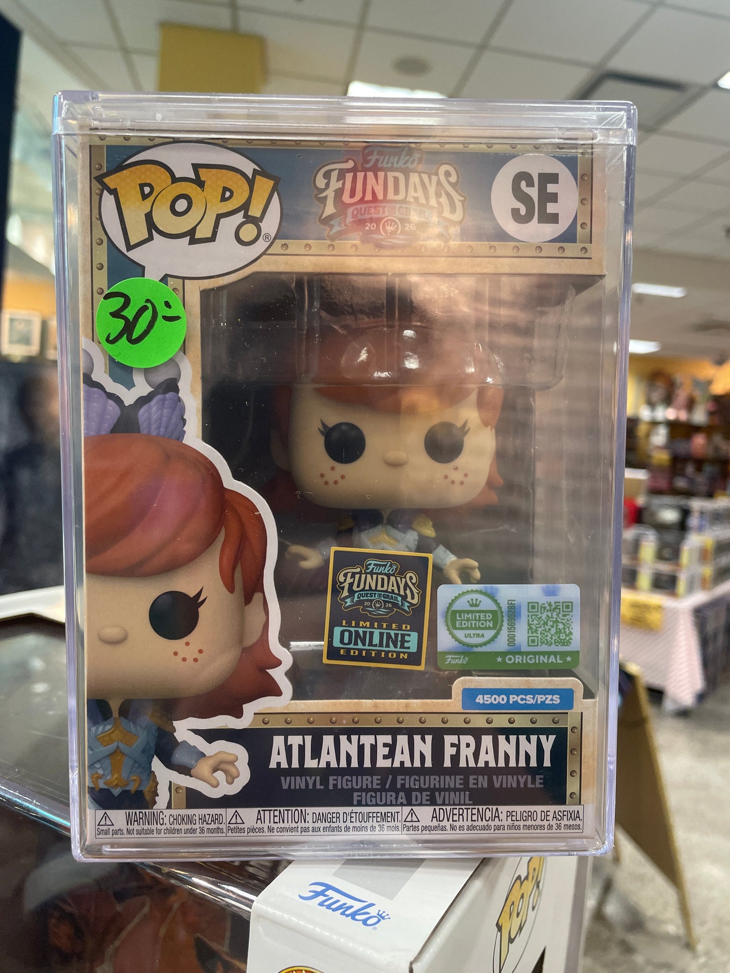 Freddy Funko as Atlantean Franny exclusive Pop! Vinyl Figure