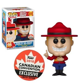 Rocky Bullwinkle Dudley Do Right 419 exclusive Funko Pop! Vinyl figure cartoon