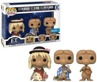 E.T. In Disguise/ E.T. In Robe/ E.T. With Flowers 3 Pack Walmart Exclusive