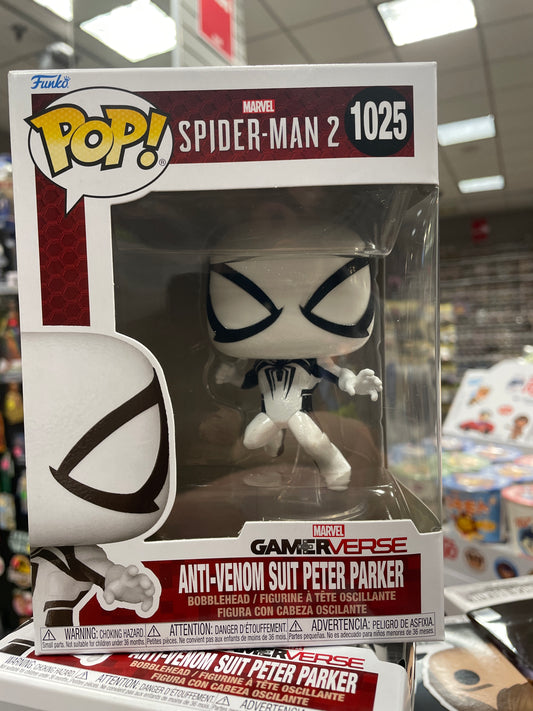 Spider-Man 2-Anti-Venom Suit 1025 Peter Parker Funko Pop! Vinyl Figure Marvel